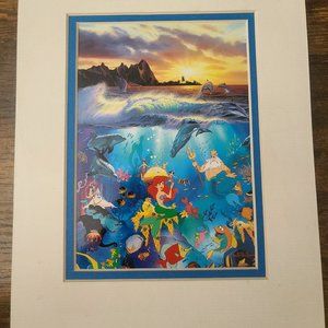 Christian Riese Lassen's "Under the Sea" 7" x 5" Framed Art Print